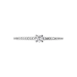 Bague Solitaire Or Blanc Nyala Diamants|Marc Orian Hot