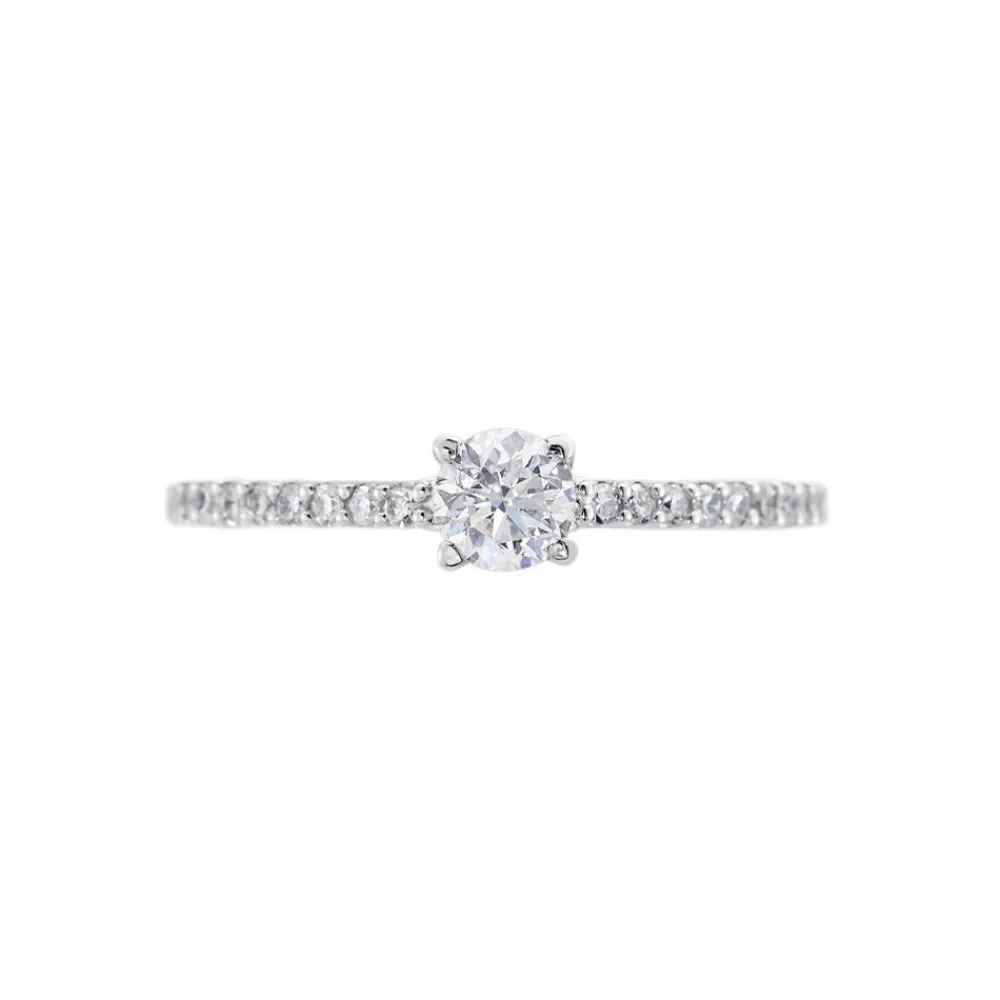 Bague Solitaire Or Blanc Nyala Diamants|Marc Orian Hot