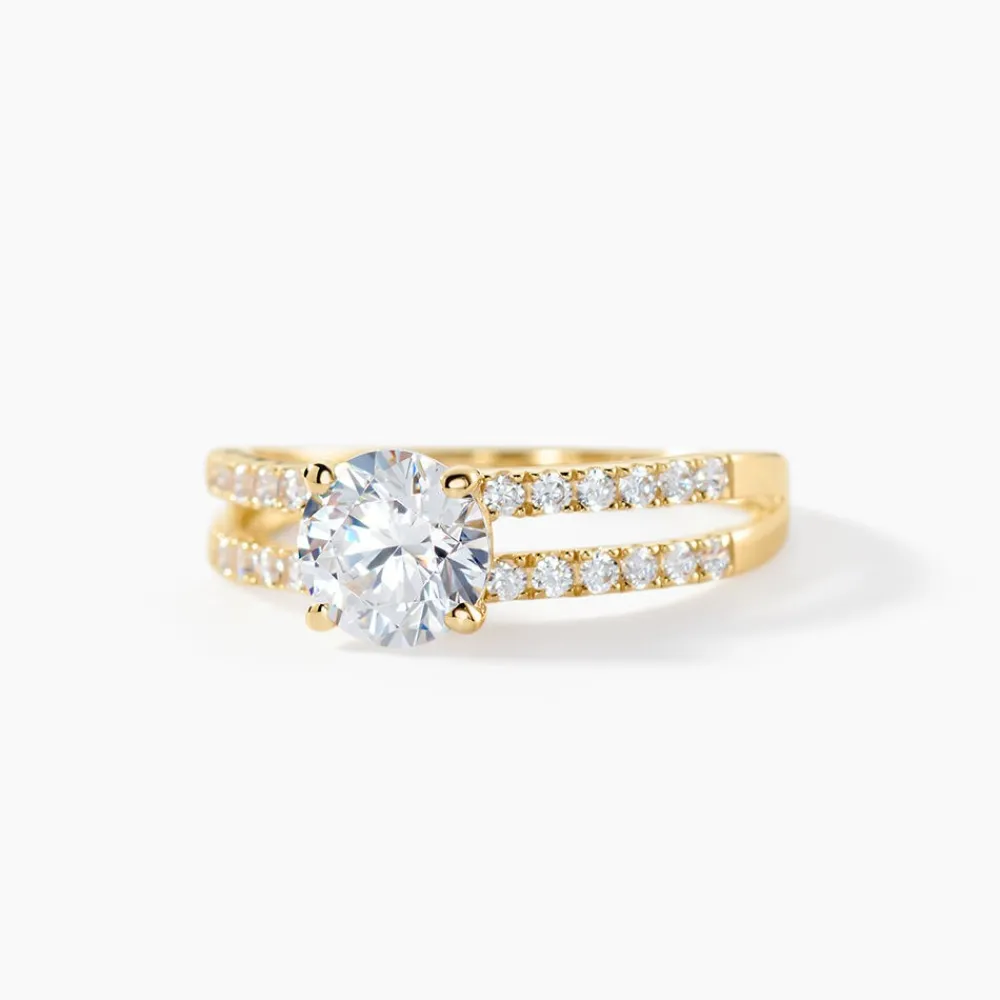 Bague Solitaire Or Jaune Cesarine Oxyde De Zirconium|Marc Orian Sale