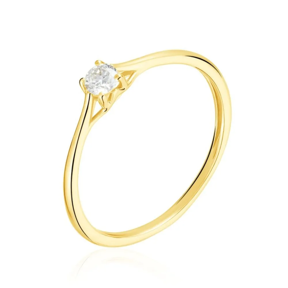 Bague Solitaire Or Jaune Solenia Diamant|Marc Orian Sale