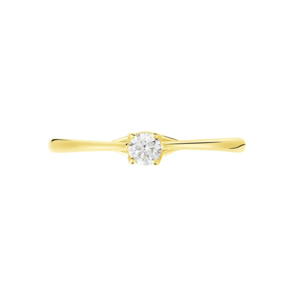 Bague Solitaire Or Jaune Solenia Diamant|Marc Orian Sale