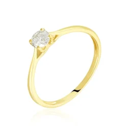 Bague Solitaire Or Jaune Solenia Diamant|Marc Orian Hot