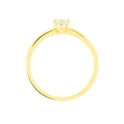 Bague Solitaire Seynabou Or Jaune Diamant|Marc Orian New