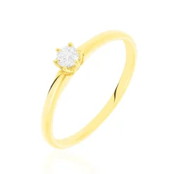 Bague Solitaire Shannel Or Jaune Diamant|Marc Orian Sale