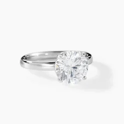 Bague Solitaire Stella Argent Blanc Oxyde De Zirconium|Marc Orian Hot