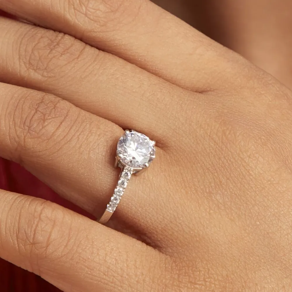 Bague Solitaire Terese De Zirconium|Marc Orian Best
