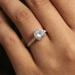 Bague Solitaire Terese De Zirconium|Marc Orian New