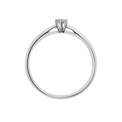 Bague Solitaire Veronika Or Blanc Diamant|Marc Orian Hot