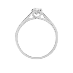 Bague Solitaire Vicoeuria Or Blanc Diamant Synthétique|Marc Orian Sale