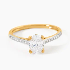 Bague Sorley Or Jaune Oxyde De Zirconium|Marc Orian New