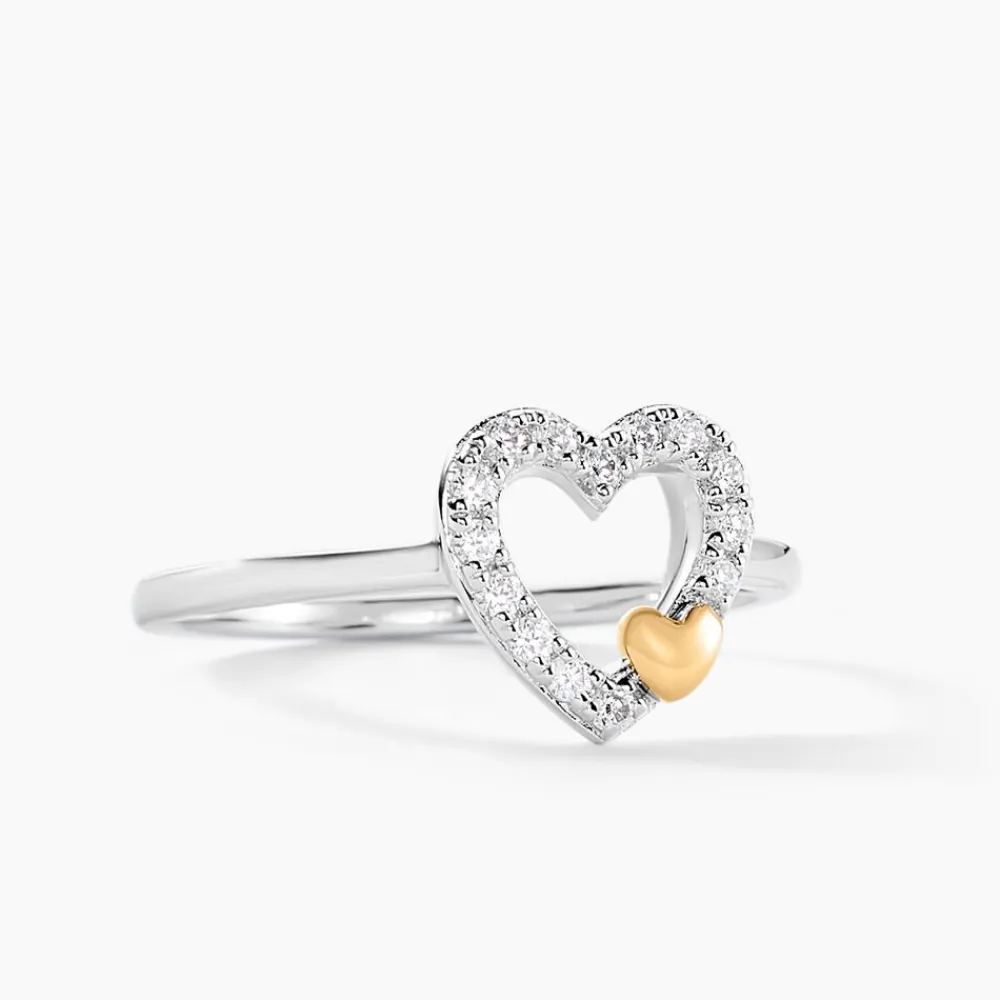 Bague Sorya Or Jaune Argent Blanc Oxyde De Zirconium|Marc Orian Clearance