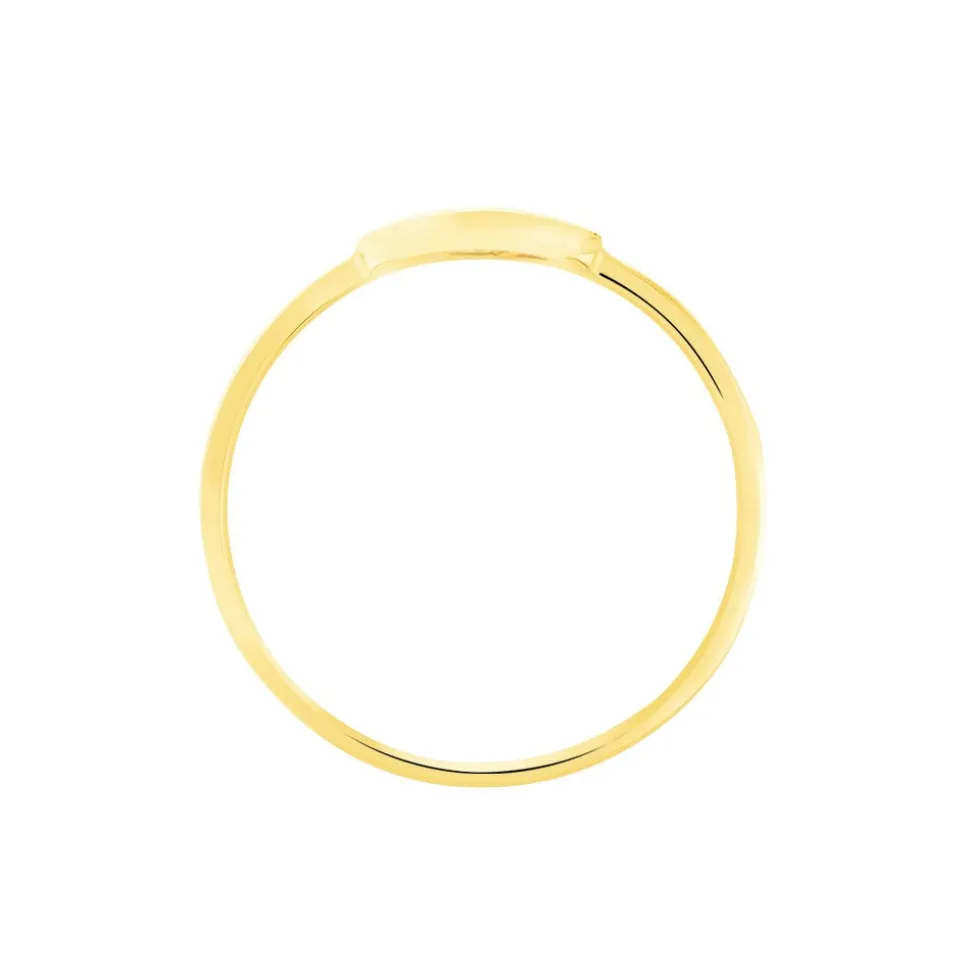 Bague Stacy Or Jaune Oxyde De Zirconium