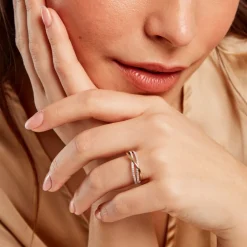 Bague Suelly Or Jaune Argent Blanc Oxyde De Zirconium|Marc Orian Sale