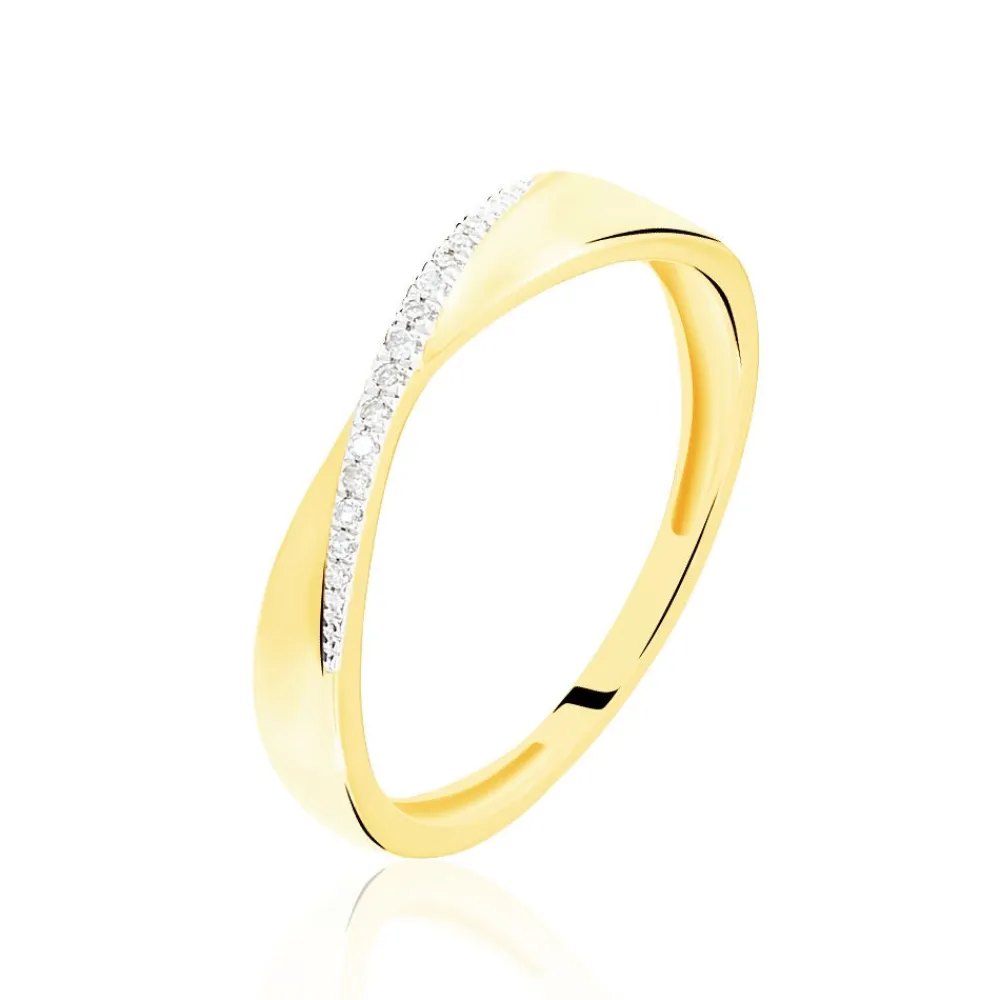 Bague Suzie Or Jaune Diamant|Marc Orian Discount
