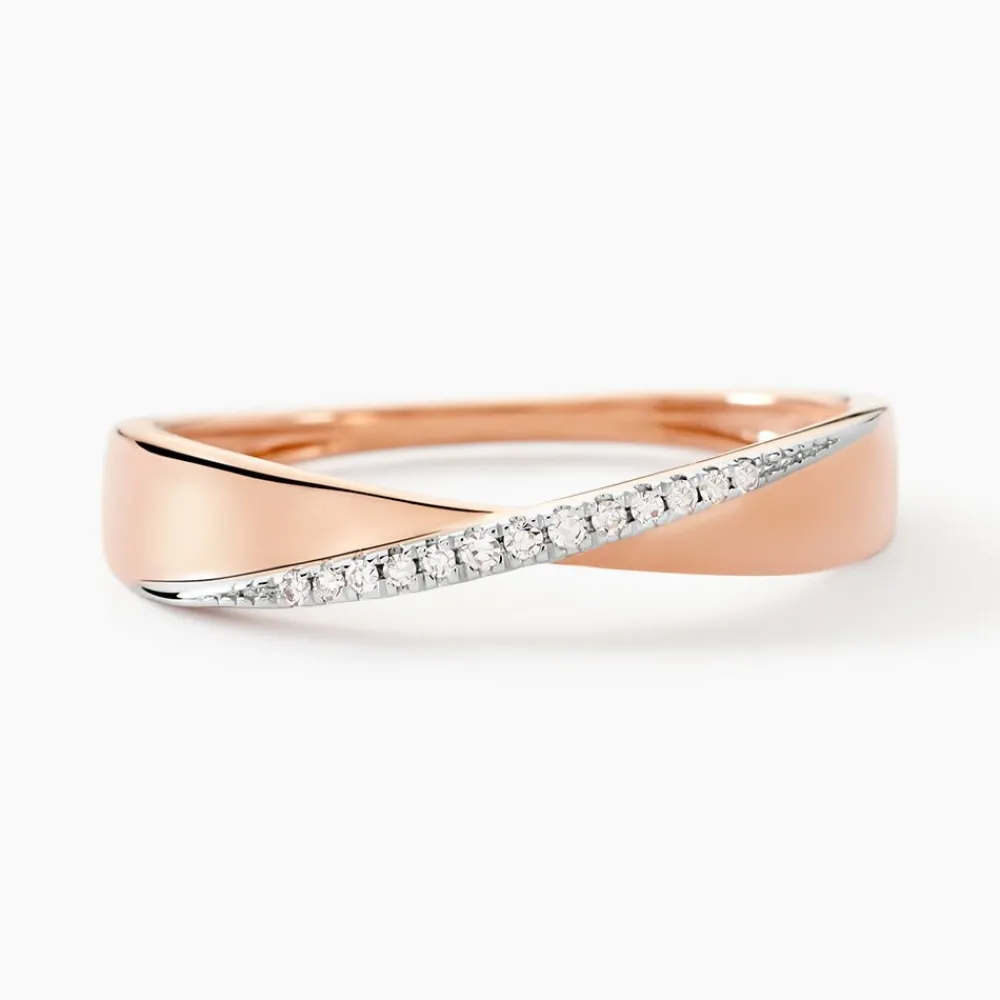 Bague Suzie Or Rose Diamant|Marc Orian Hot