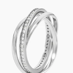 Bague Tahti Argent Blanc Oxyde De Zirconium|Marc Orian Online