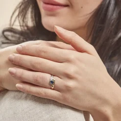 Bague Taila Or Jaune Saphir|Marc Orian