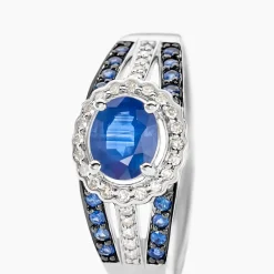 Bague Taliya Or Blanc Saphir Diamant|Marc Orian Outlet
