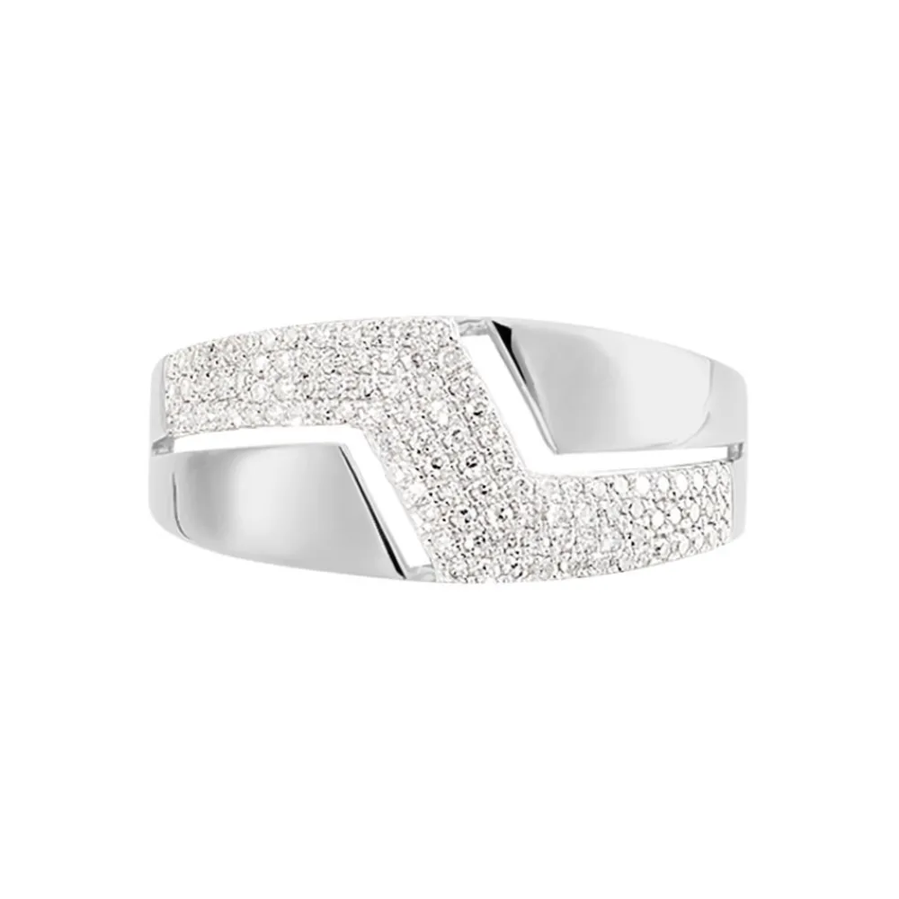 Bague Tara Or Blanc Diamant|Marc Orian Best