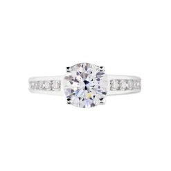 Bague Tatjana Or Blanc Oxyde De Zirconium