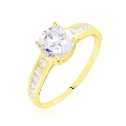 Bague Tatjana Or Jaune Oxyde De Zirconium|Marc Orian Online