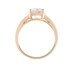 Bague Tatjana Or Rose Oxyde De Zirconium