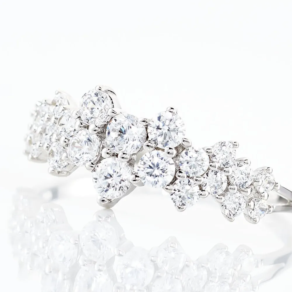 Bague Tokyo Or Blanc Oxyde De Zirconium|Marc Orian Best