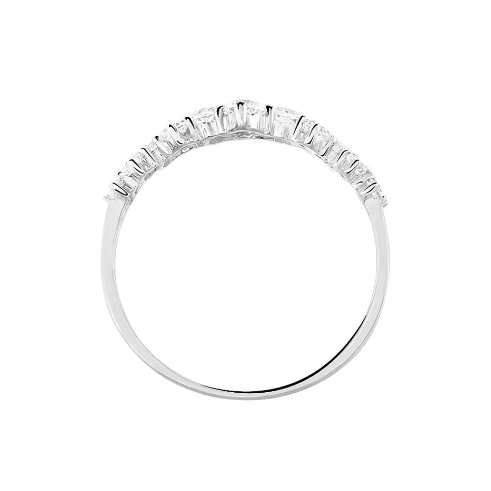 Bague Tokyo Or Blanc Oxyde De Zirconium|Marc Orian Best