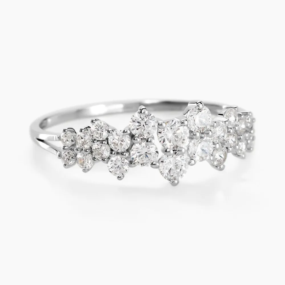 Bague Tokyo Or Blanc Oxyde De Zirconium|Marc Orian Best
