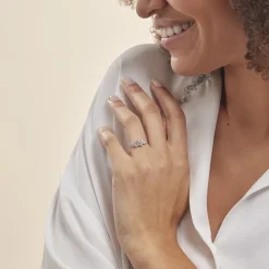 Bague Tokyo Or Blanc Oxyde De Zirconium|Marc Orian Best