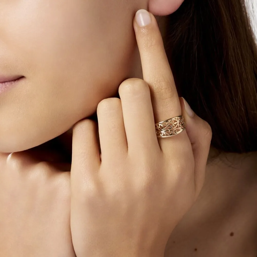 Bague Tyfene Plaqué Or Jaune|Marc Orian Best