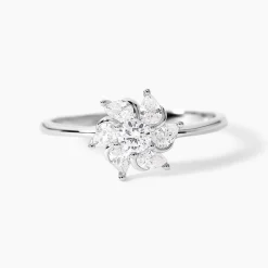 Bague Ulyssia Argent Blanc Oxyde De Zirconium