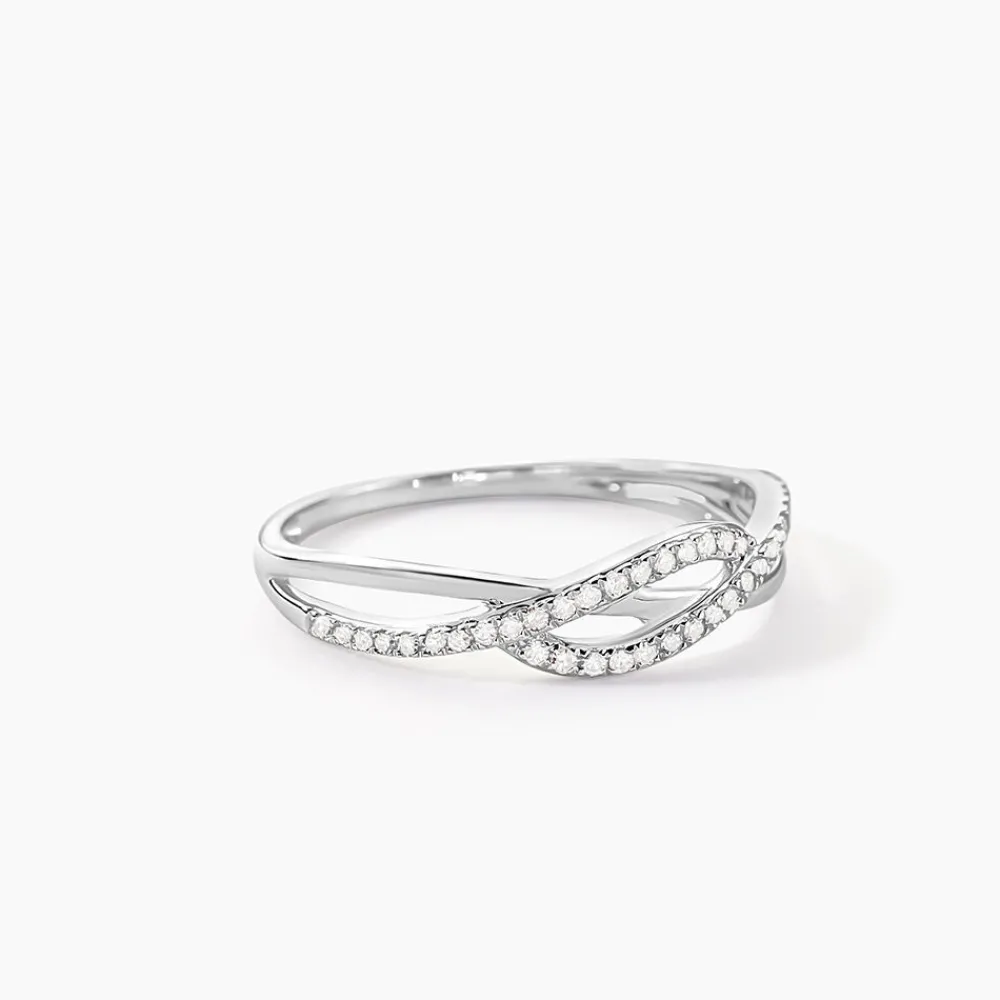 Bague Ursulla Or Blanc Diamant|Marc Orian Best