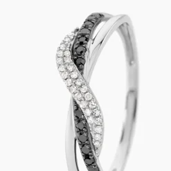 Bague Valencia Or Blanc Diamant|Marc Orian New