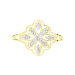 Bague Veda Or Jaune Diamant