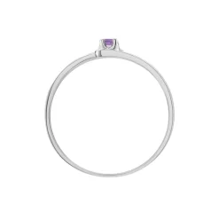 Bague Veroucha Or Blanc Amethyste|Marc Orian New