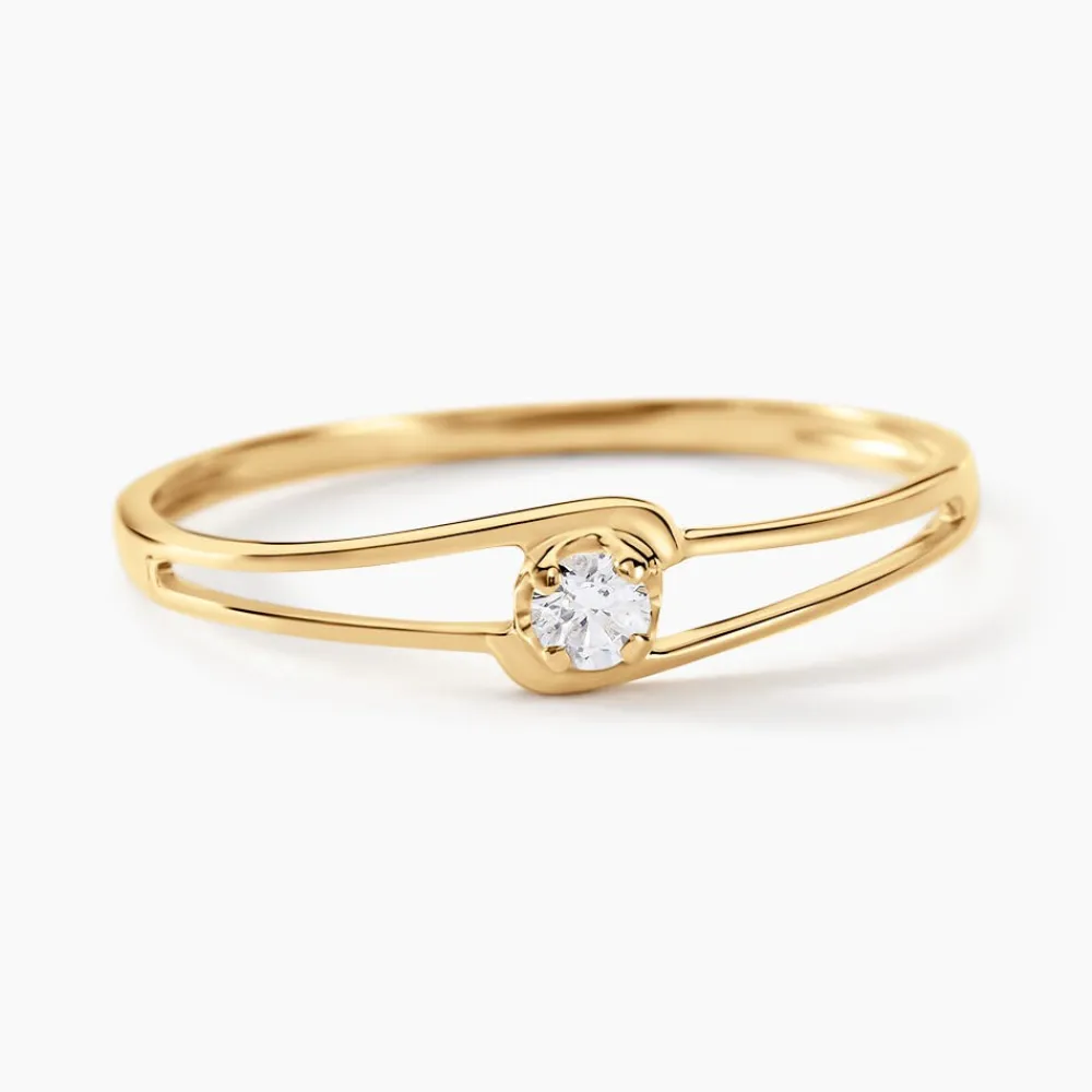 Bague Veroucha Or Jaune Oxyde De Zirconium|Marc Orian Clearance