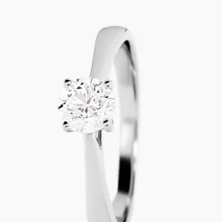 Bague Vicoeuria Ld Platine Blanc Diamant Synthétique|Marc Orian Discount
