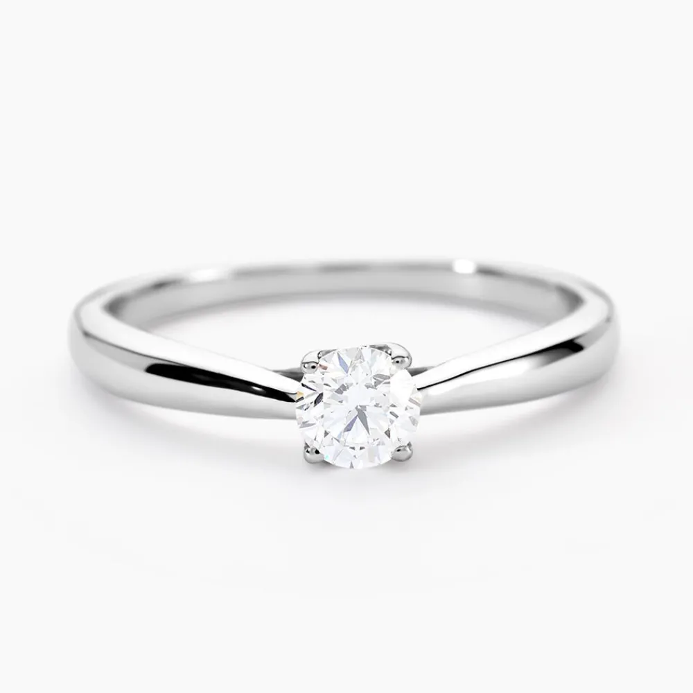 Bague Vicoeuria Ld Platine Blanc Diamant Synthétique|Marc Orian Sale