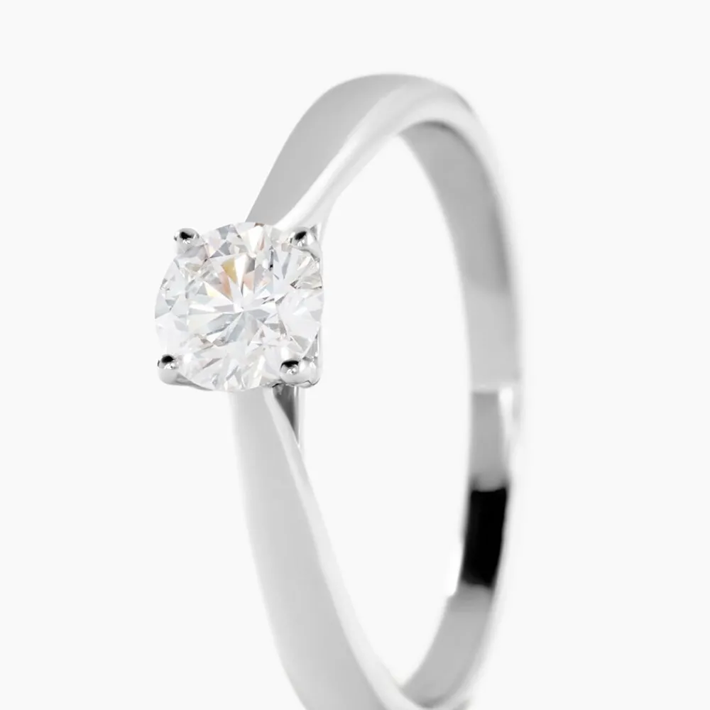 Bague Vicoeuria Ld Platine Blanc Diamant Synthétique|Marc Orian
