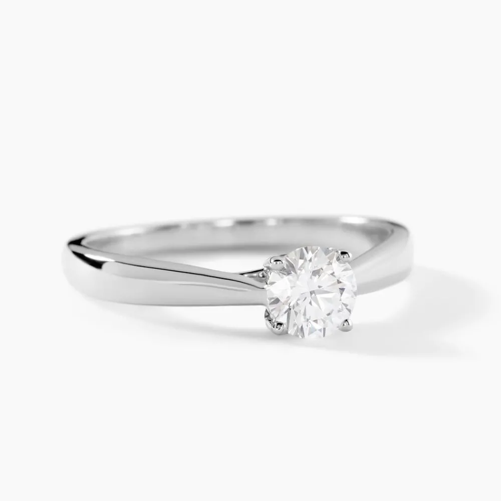 Bague Vicoeuria Ld Platine Blanc Diamant Synthétique|Marc Orian