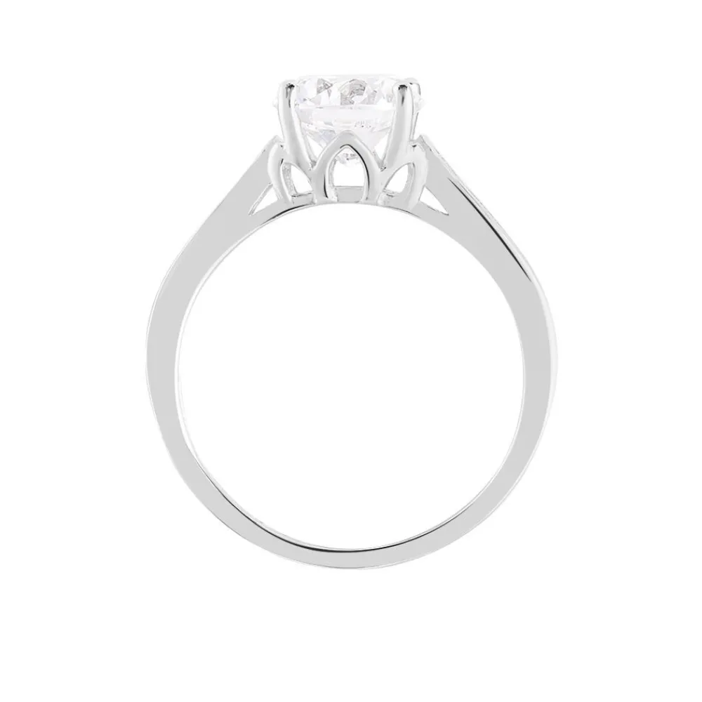 Bague Viky Argent Blanc Oxyde De Zirconium|Marc Orian Outlet