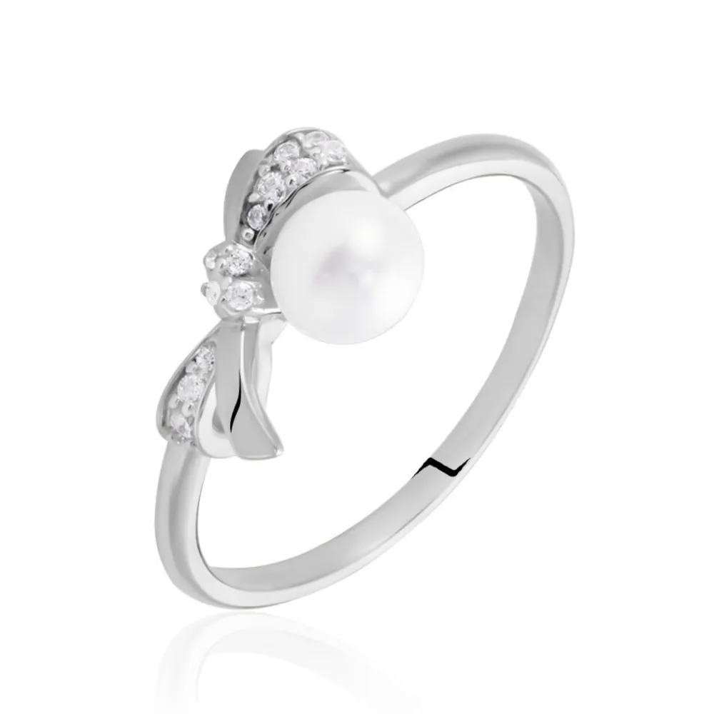 Bague Vittore Argent Perle De Culture|Marc Orian Online