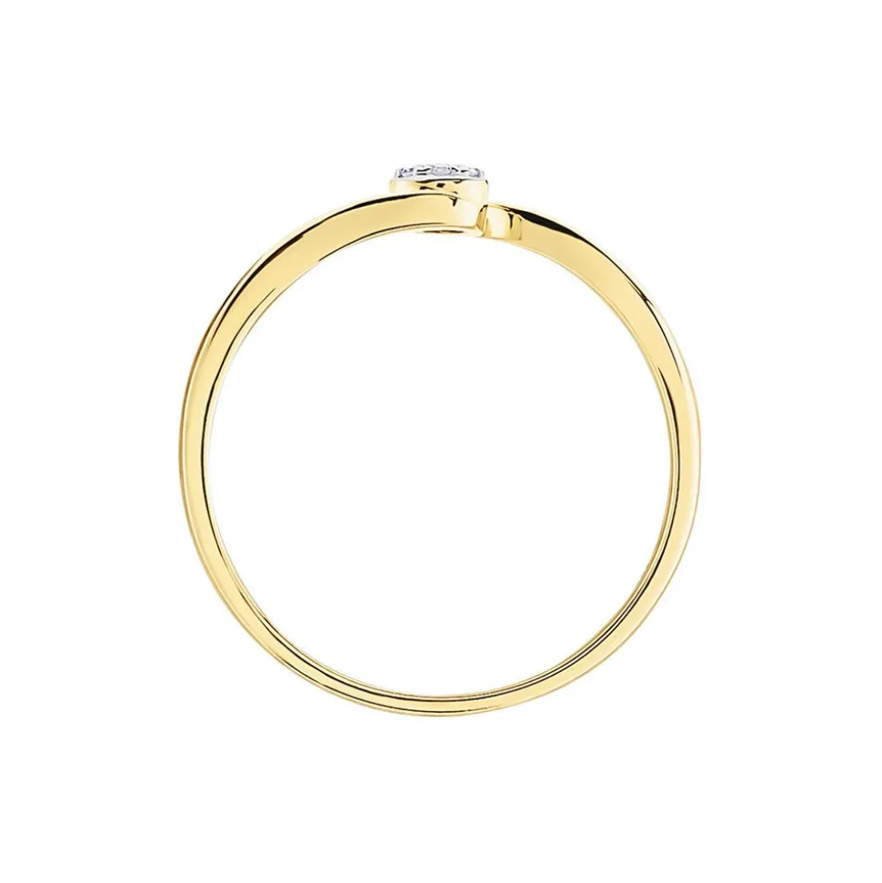 Bague Vreni Or Jaune Diamant