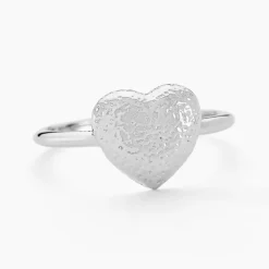 Bague With Love Argent Blanc|Marc Orian Sale