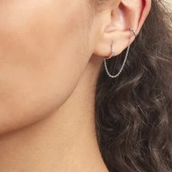 Bijou D'oreille Unitaire Argent Hathor|Marc Orian New