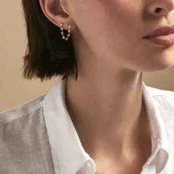Bijou D'oreille Unitaire Odell Plaqué Or Jaune Oxyde De Zirconium|Marc Orian Sale