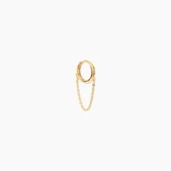 Bijou D'oreille Unitaire Or Jaune Brittani|Marc Orian Discount