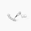 Bijoux D'oreilles Karoly Argent Blanc Oxyde De Zirconium|Marc Orian Clearance