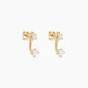 Bijoux D'oreilles Plaqué Or Dedale Oxydes De Zirconium|Marc Orian Hot